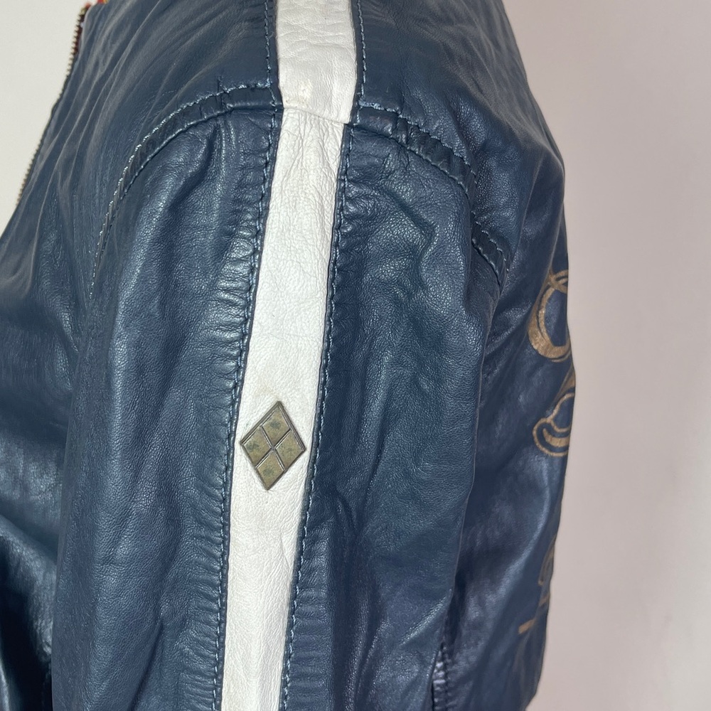 Harley Quinn Suicide Squad Lamb Leather Jacket - Picture 11 of 16